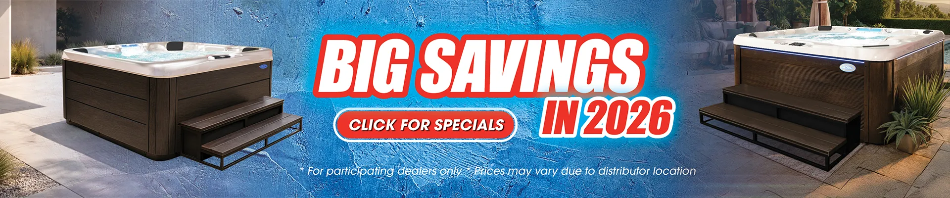 Calspas hot tub being used in a family setting - Belleville